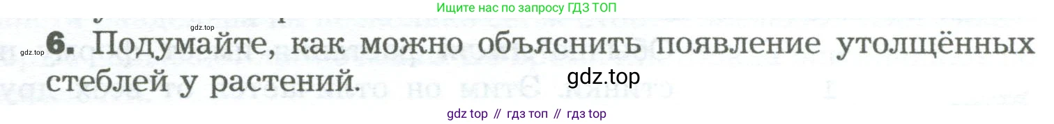 Биология, 6 класс Учебник, авторы: Пономарева Ирма Николаевна, Корнилова Ольга Анатольевна, издательство Просвещение, Москва, 2023, бирюзового цвета, страница 79, номер 6, Условие