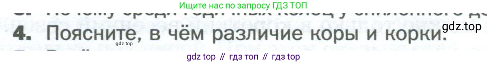Биология, 6 класс Учебник, авторы: Пономарева Ирма Николаевна, Корнилова Ольга Анатольевна, издательство Просвещение, Москва, 2023, бирюзового цвета, страница 122, номер 4, Условие