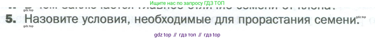 Биология, 6 класс Учебник, авторы: Пономарева Ирма Николаевна, Корнилова Ольга Анатольевна, издательство Просвещение, Москва, 2023, бирюзового цвета, страница 163, номер 5, Условие