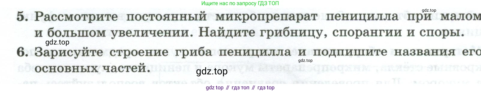 ГДЗ Биология, 7 класс рабочая тетрадь, авторы: Пасечник Владимир Васильевич, Суматохин Сергей Витальевич, Швецов Глеб Геннадьевич, Гапонюк Зоя Георгиевна, Косарькова Марина Викторовна, издательство Просвещение, Москва, 2023, бирюзового цвета, страница 94, номер 1, Условие (продолжение 3)