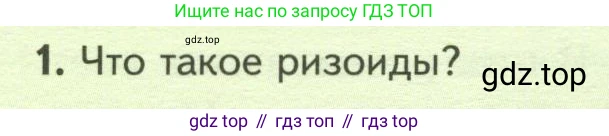 ГДЗ Биология, 7 класс Учебник, авторы: Пасечник Владимир Васильевич, Суматохин Сергей Витальевич, Гапонюк Зоя Георгиевна, Швецов Глеб Геннадьевич, издательство Просвещение, Москва, 2023, бирюзового цвета, страница 30, номер 1, Условие