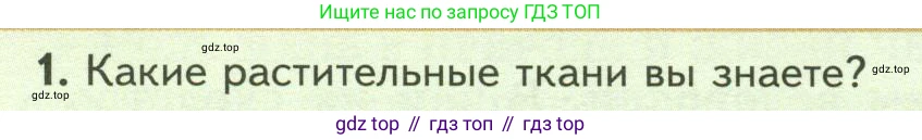 ГДЗ Биология, 7 класс Учебник, авторы: Пасечник Владимир Васильевич, Суматохин Сергей Витальевич, Гапонюк Зоя Георгиевна, Швецов Глеб Геннадьевич, издательство Просвещение, Москва, 2023, бирюзового цвета, страница 34, номер 1, Условие