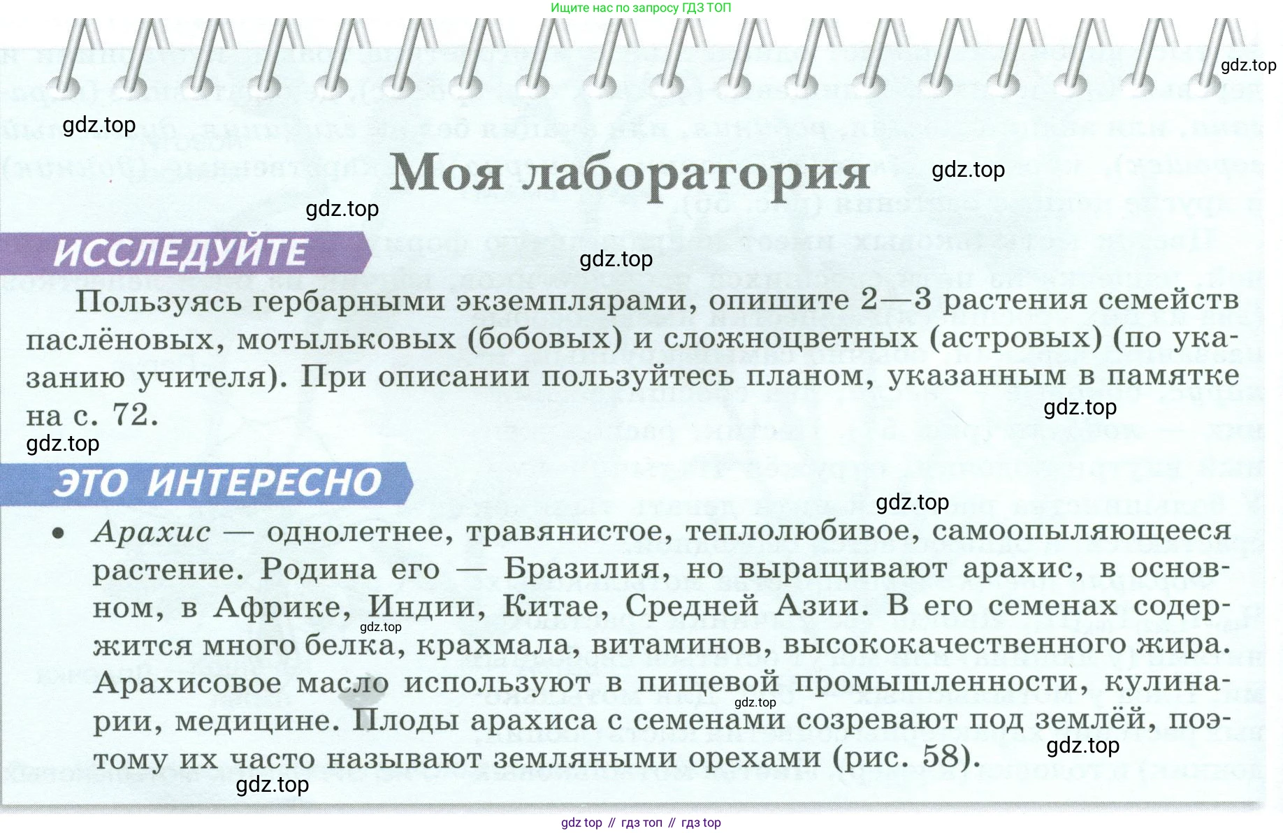 ГДЗ Биология, 7 класс Учебник, авторы: Пасечник Владимир Васильевич, Суматохин Сергей Витальевич, Гапонюк Зоя Георгиевна, Швецов Глеб Геннадьевич, издательство Просвещение, Москва, 2023, бирюзового цвета, страница 78, Условие