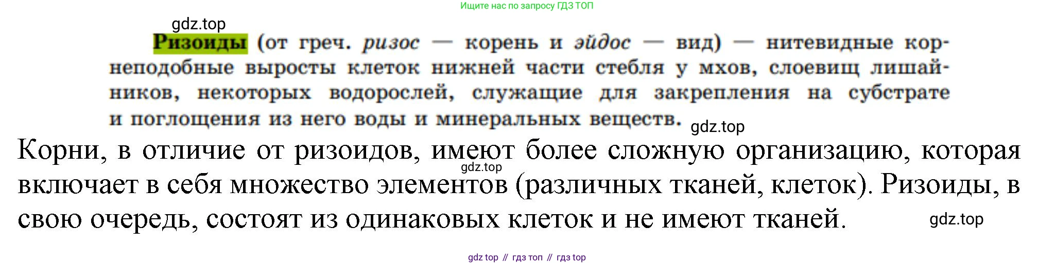 Биология, 7 класс Учебник, авторы: Пасечник Владимир Васильевич, Суматохин Сергей Витальевич, Гапонюк Зоя Георгиевна, Швецов Глеб Геннадьевич, издательство Просвещение, Москва, 2023, бирюзового цвета, страница 26, номер 3, Решение 1 (продолжение 2)
