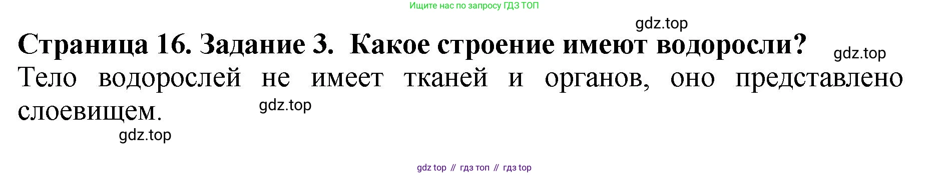 Биология, 7 класс Учебник, авторы: Пасечник Владимир Васильевич, Суматохин Сергей Витальевич, Гапонюк Зоя Георгиевна, Швецов Глеб Геннадьевич, издательство Просвещение, Москва, 2023, бирюзового цвета, страница 16, номер 3, Решение 2
