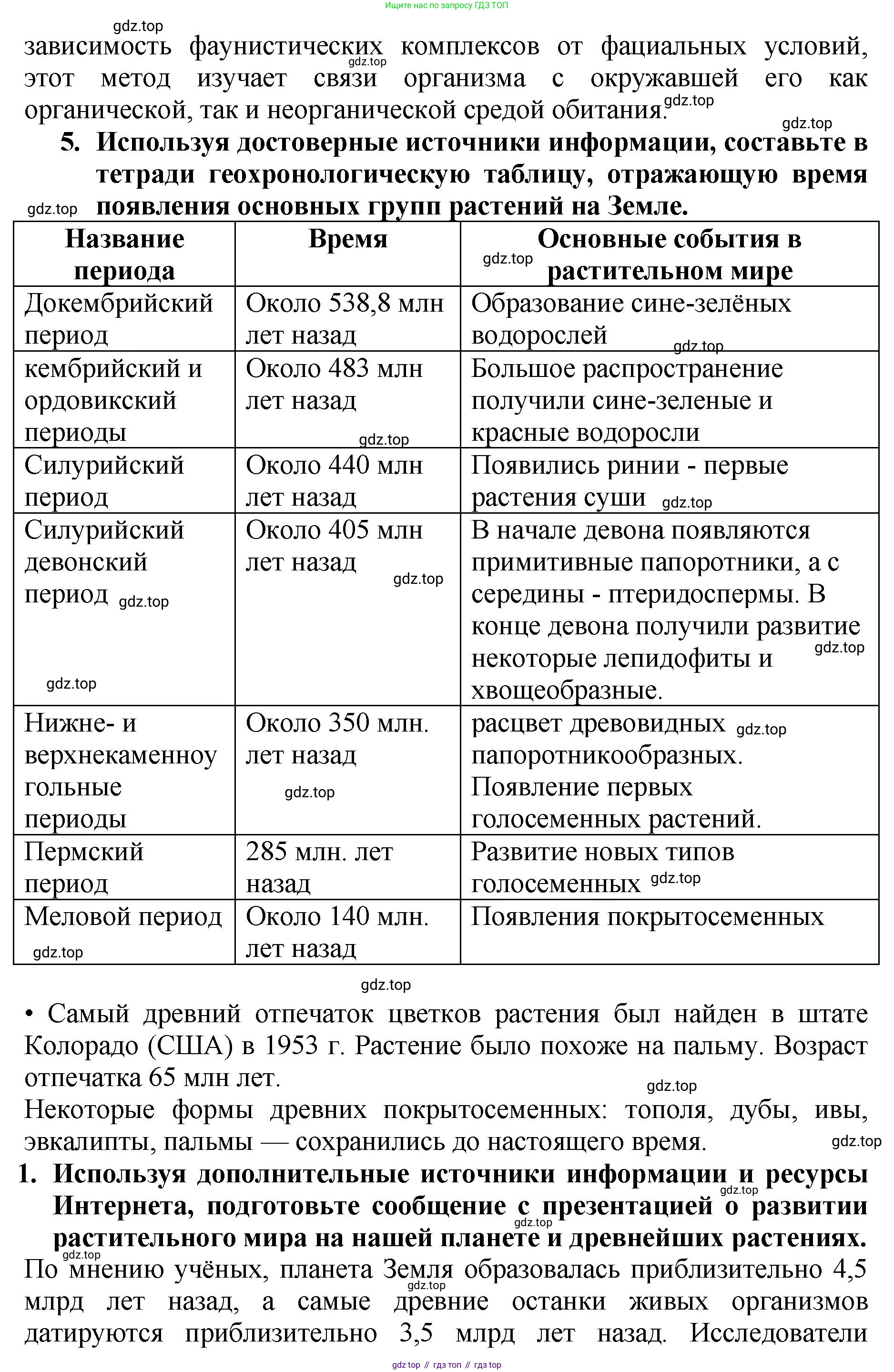 Биология, 7 класс Учебник, авторы: Пасечник Владимир Васильевич, Суматохин Сергей Витальевич, Гапонюк Зоя Георгиевна, Швецов Глеб Геннадьевич, издательство Просвещение, Москва, 2023, бирюзового цвета, страница 60, Решение 2 (продолжение 4)
