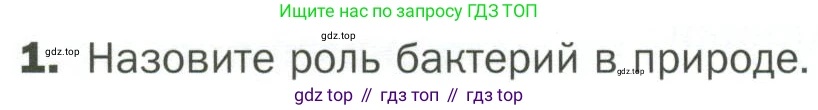 ГДЗ Биология, 7 класс Учебник, авторы: Пономарева Ирма Николаевна, Корнилова Ольга Анатольевна, издательство Просвещение, Москва, 2023, зелёного цвета, страница 167, номер 1, Условие