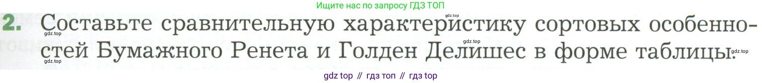 ГДЗ Биология, 7 класс Учебник, авторы: Пономарева Ирма Николаевна, Корнилова Ольга Анатольевна, издательство Просвещение, Москва, 2023, зелёного цвета, страница 97, номер 2, Условие