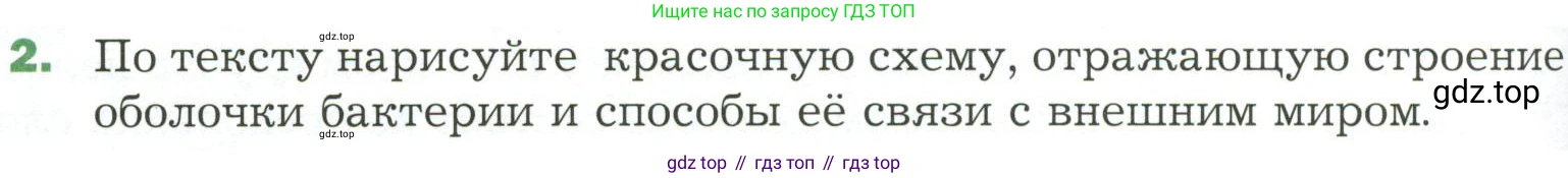 ГДЗ Биология, 7 класс Учебник, авторы: Пономарева Ирма Николаевна, Корнилова Ольга Анатольевна, издательство Просвещение, Москва, 2023, зелёного цвета, страница 170, номер 2, Условие
