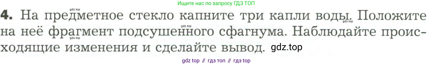 ГДЗ Биология, 7 класс Учебник, авторы: Пономарева Ирма Николаевна, Корнилова Ольга Анатольевна, издательство Просвещение, Москва, 2023, зелёного цвета, страница 27, номер 4, Условие