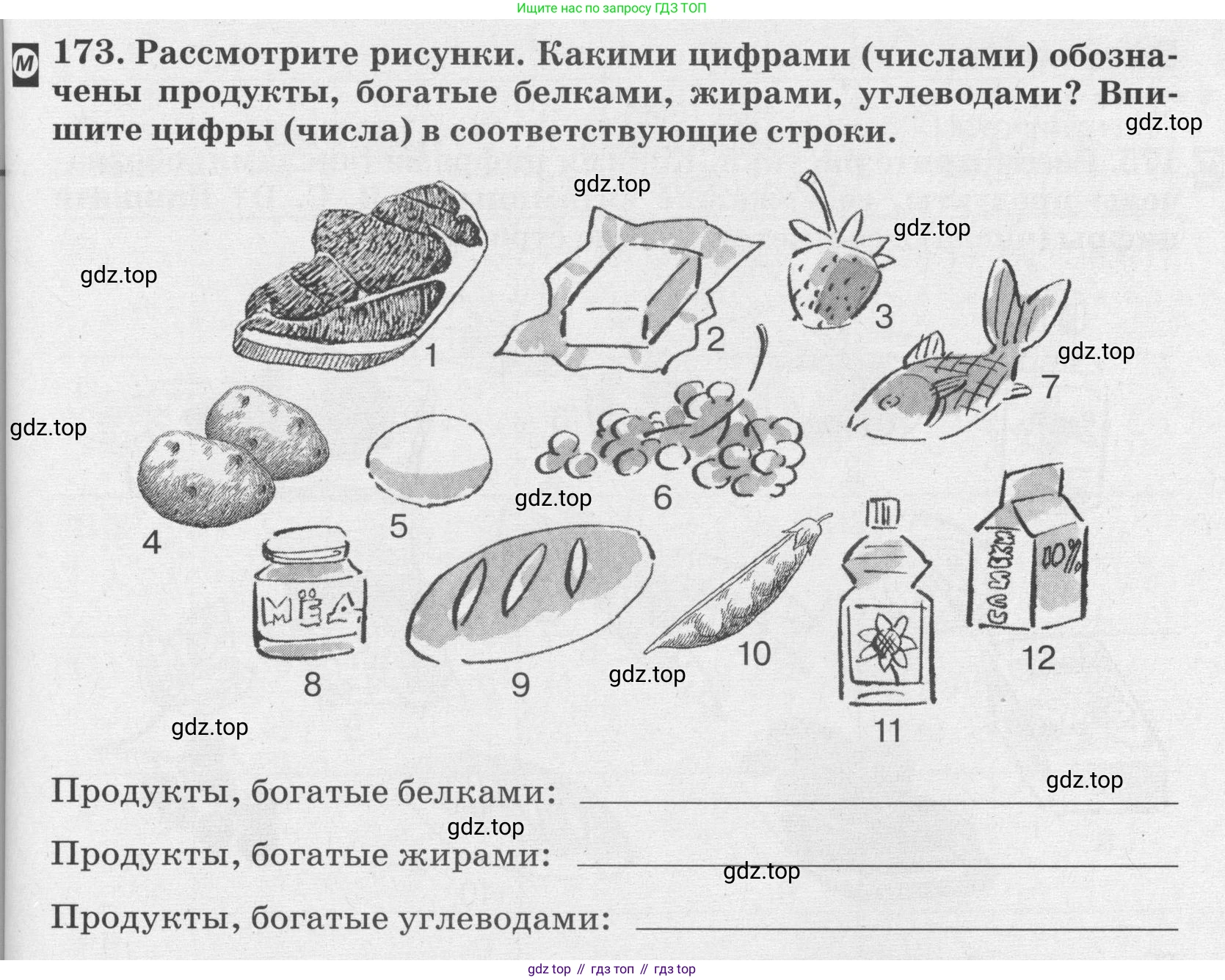 ГДЗ Биология, 8 класс рабочая тетрадь, авторы: Сонин Николай Иванович, Агафонова Инна Борисовна, издательство Просвещение, Москва, 2021, белого цвета, страница 111, номер 173, Условие