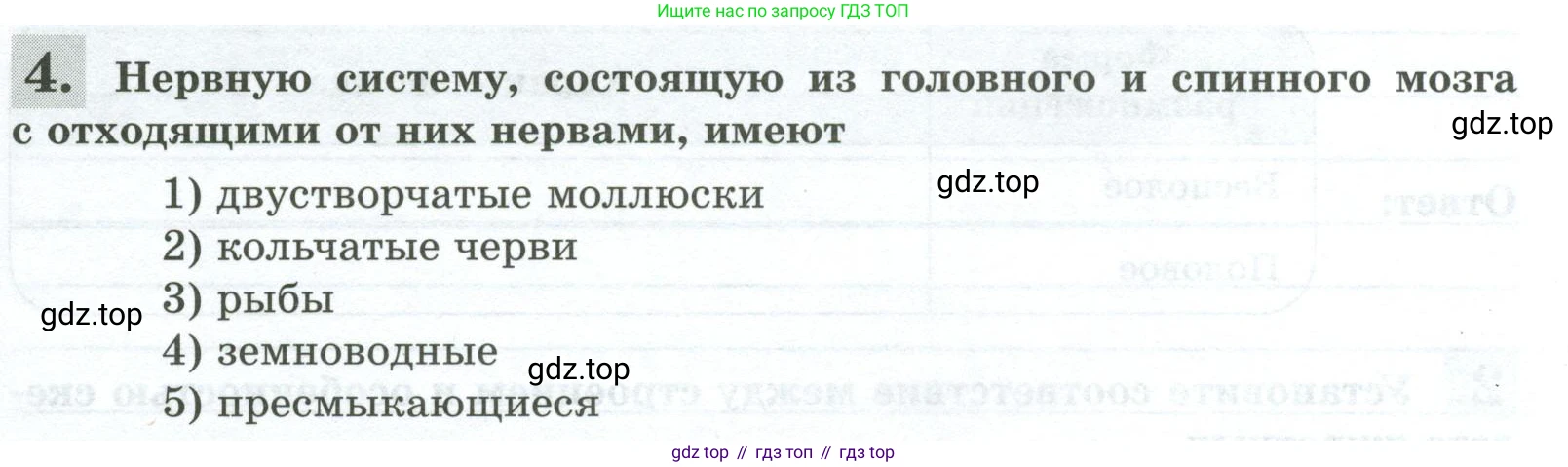 Биология, 8 класс рабочая тетрадь, авторы: Суматохин Сергей Витальевич, Пасечник Владимир Васильевич, Гапонюк Зоя Георгиевна, издательство Просвещение, Москва, 2023, оранжевого цвета, страница 41, номер 4, Условие