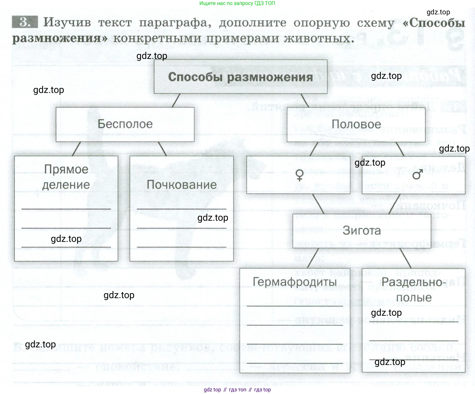 Биология, 8 класс рабочая тетрадь, авторы: Суматохин Сергей Витальевич, Пасечник Владимир Васильевич, Гапонюк Зоя Георгиевна, издательство Просвещение, Москва, 2023, оранжевого цвета, страница 38, номер 3, Условие