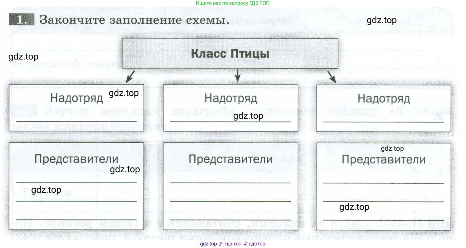 Биология, 8 класс рабочая тетрадь, авторы: Суматохин Сергей Витальевич, Пасечник Владимир Васильевич, Гапонюк Зоя Георгиевна, издательство Просвещение, Москва, 2023, оранжевого цвета, страница 119, номер 1, Условие