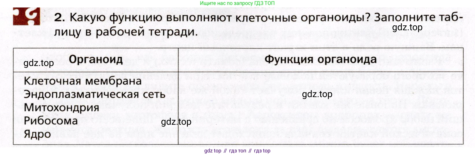 Биология, 8 класс Учебник, авторы: Драгомилов Александр Григорьевич, Маш Реми Давидович, издательство Просвещение, Москва, 2019, оранжевого цвета, страница 26, номер 2, Условие