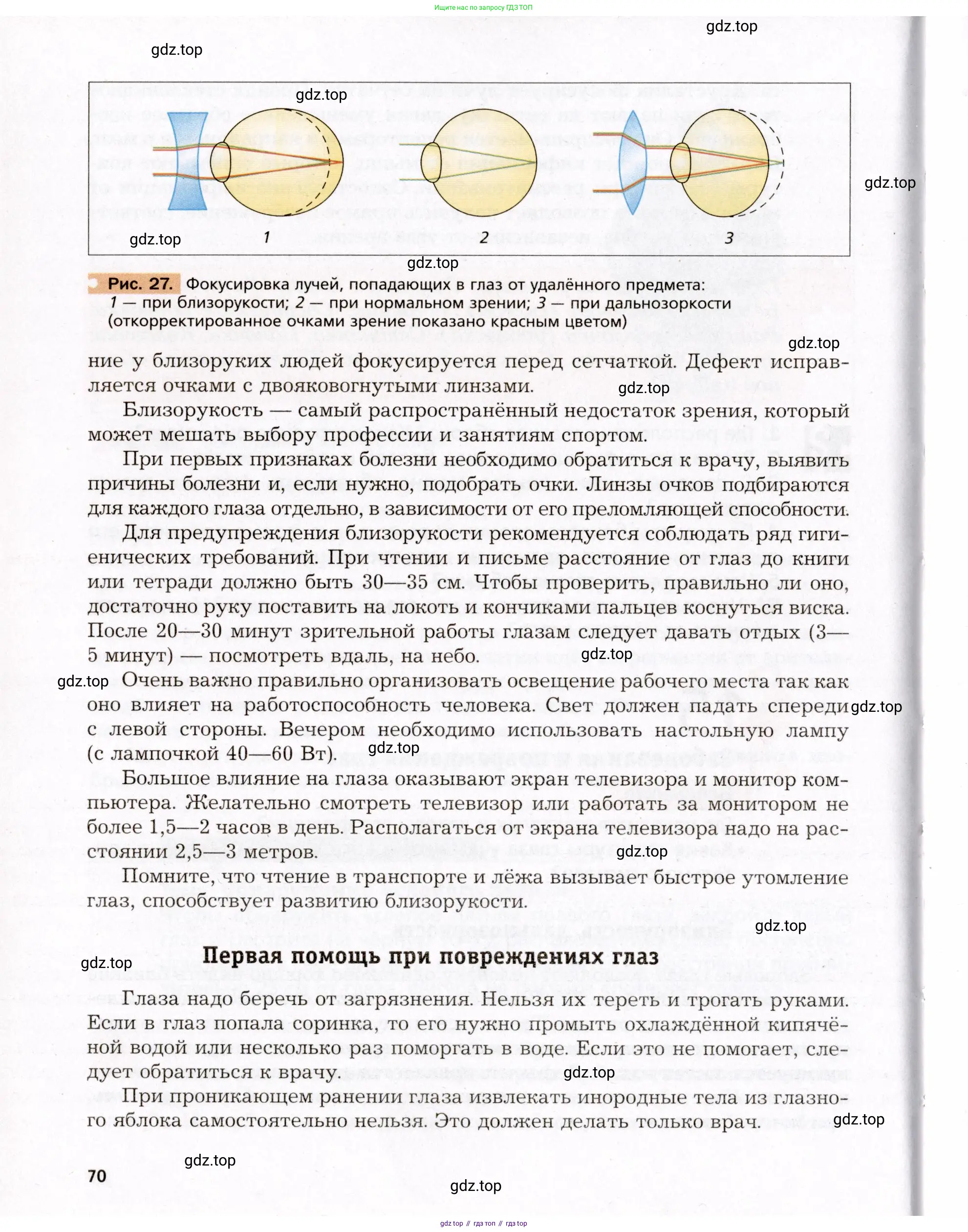 Биология, 8 класс Учебник, авторы: Драгомилов Александр Григорьевич, Маш Реми Давидович, издательство Просвещение, Москва, 2019, оранжевого цвета, страница 70