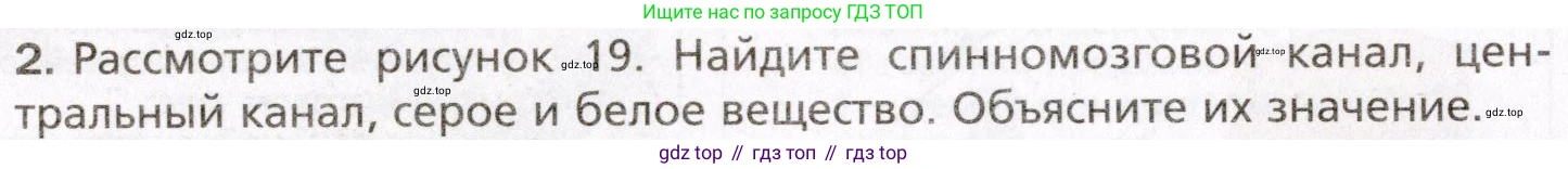 Биология, 8 класс Учебник, авторы: Драгомилов Александр Григорьевич, Маш Реми Давидович, издательство Просвещение, Москва, 2019, оранжевого цвета, страница 56, номер 2, Условие
