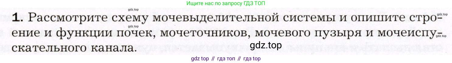 Биология, 8 класс Учебник, авторы: Драгомилов Александр Григорьевич, Маш Реми Давидович, издательство Просвещение, Москва, 2019, оранжевого цвета, страница 228, номер 1, Условие
