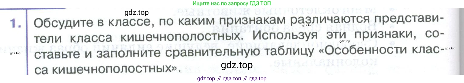 ГДЗ Биология, 8 класс Учебник, авторы: Латюшин Виталий Викторович, Шапкин Владимир Алексеевич, Озерова Жанна Анатольевна, издательство Просвещение, Москва, 2021, белого цвета, страница 70, номер 1, Условие