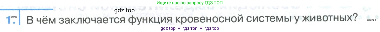 ГДЗ Биология, 8 класс Учебник, авторы: Латюшин Виталий Викторович, Шапкин Владимир Алексеевич, Озерова Жанна Анатольевна, издательство Просвещение, Москва, 2021, белого цвета, страница 347, номер 1, Условие