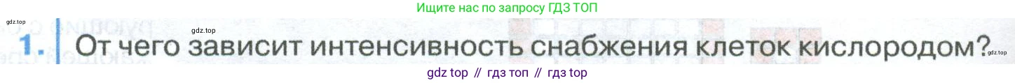 ГДЗ Биология, 8 класс Учебник, авторы: Латюшин Виталий Викторович, Шапкин Владимир Алексеевич, Озерова Жанна Анатольевна, издательство Просвещение, Москва, 2021, белого цвета, страница 368, номер 1, Условие
