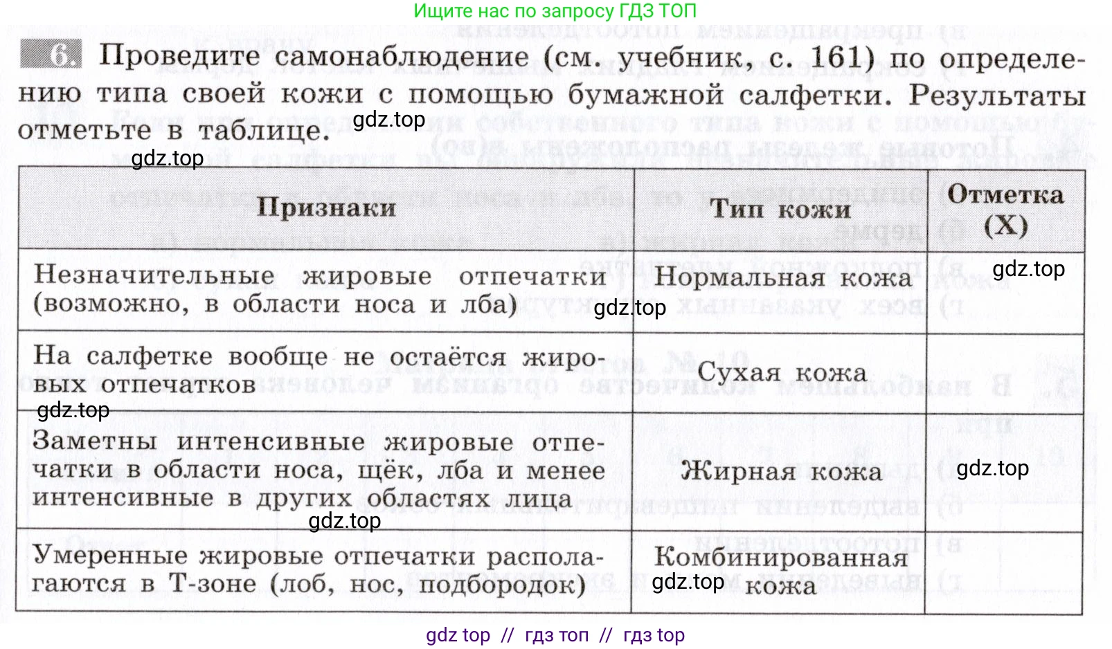 Биология, 8 класс рабочая тетрадь, авторы: Пасечник Владимир Васильевич, Швецов Глеб Геннадьевич, издательство Просвещение, Москва, 2019, страница 91, номер 6, Условие