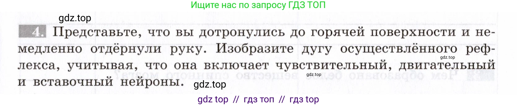 Биология, 8 класс рабочая тетрадь, авторы: Пасечник Владимир Васильевич, Швецов Глеб Геннадьевич, издательство Просвещение, Москва, 2019, страница 99, номер 4, Условие