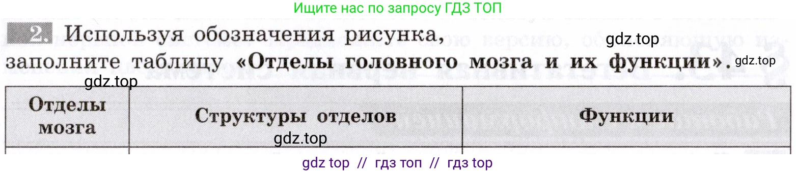 Биология, 8 класс рабочая тетрадь, авторы: Пасечник Владимир Васильевич, Швецов Глеб Геннадьевич, издательство Просвещение, Москва, 2019, страница 101, номер 2, Условие