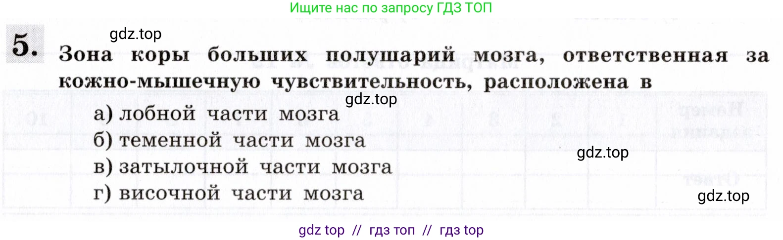 Биология, 8 класс рабочая тетрадь, авторы: Пасечник Владимир Васильевич, Швецов Глеб Геннадьевич, издательство Просвещение, Москва, 2019, страница 115, номер 5, Условие
