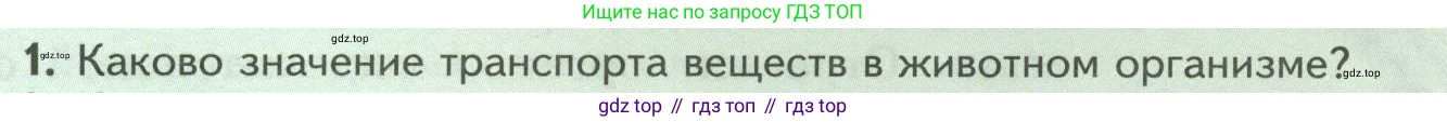 Биология, 8 класс Учебник, авторы: Пасечник Владимир Васильевич, Суматохин Сергей Витальевич, Гапонюк Зоя Георгиевна, издательство Просвещение, Москва, 2023, белого цвета, страница 35, номер 1, Условие