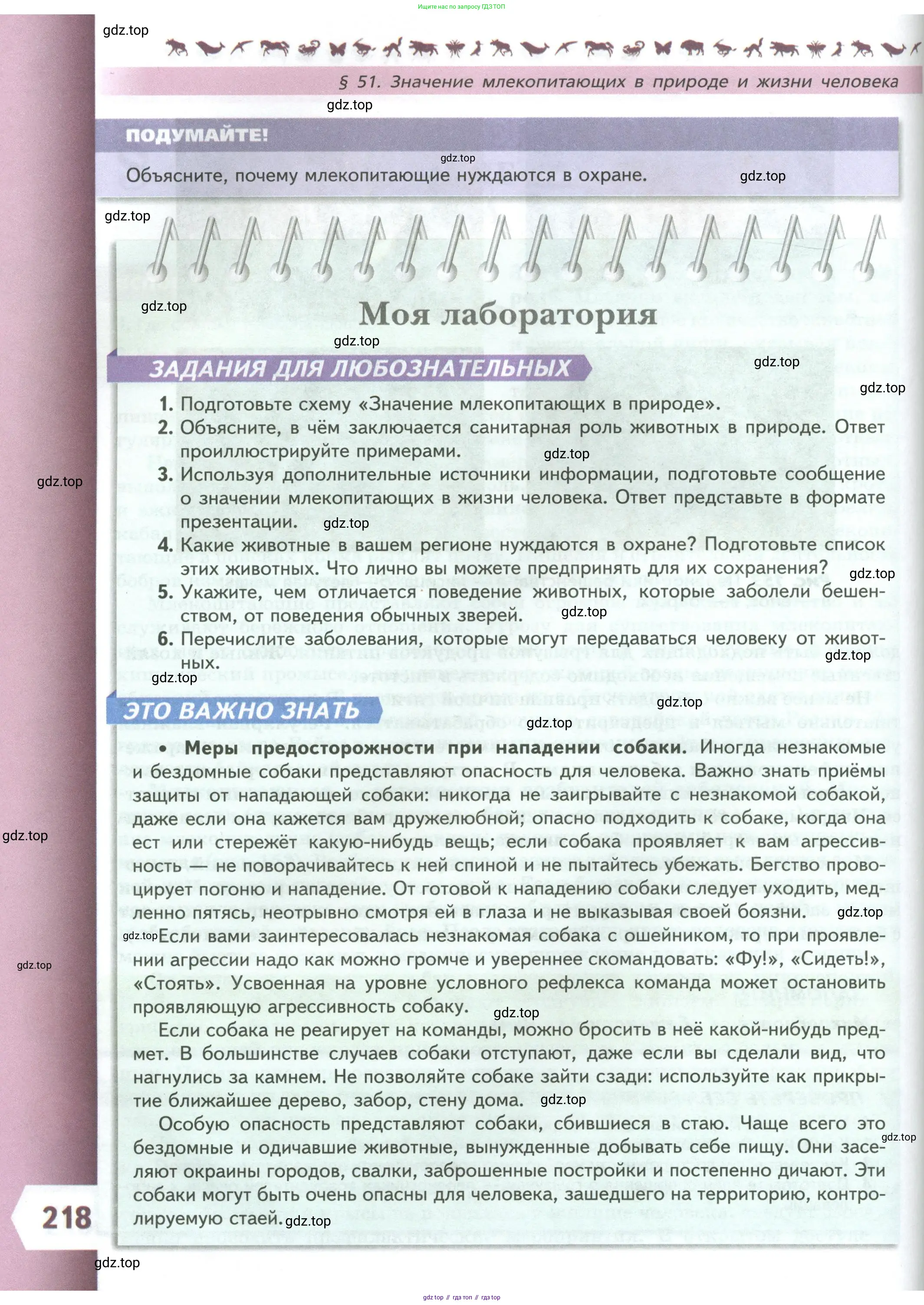 Биология, 8 класс Учебник, авторы: Пасечник Владимир Васильевич, Суматохин Сергей Витальевич, Гапонюк Зоя Георгиевна, издательство Просвещение, Москва, 2023, белого цвета, страница 218