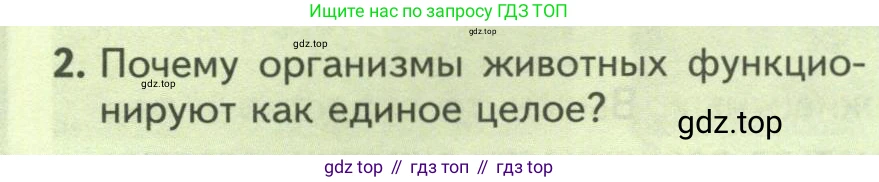 ГДЗ Биология, 8 класс Учебник, авторы: Пасечник Владимир Васильевич, Суматохин Сергей Витальевич, Гапонюк Зоя Георгиевна, издательство Просвещение, Москва, 2023, белого цвета, страница 42, номер 2, Условие