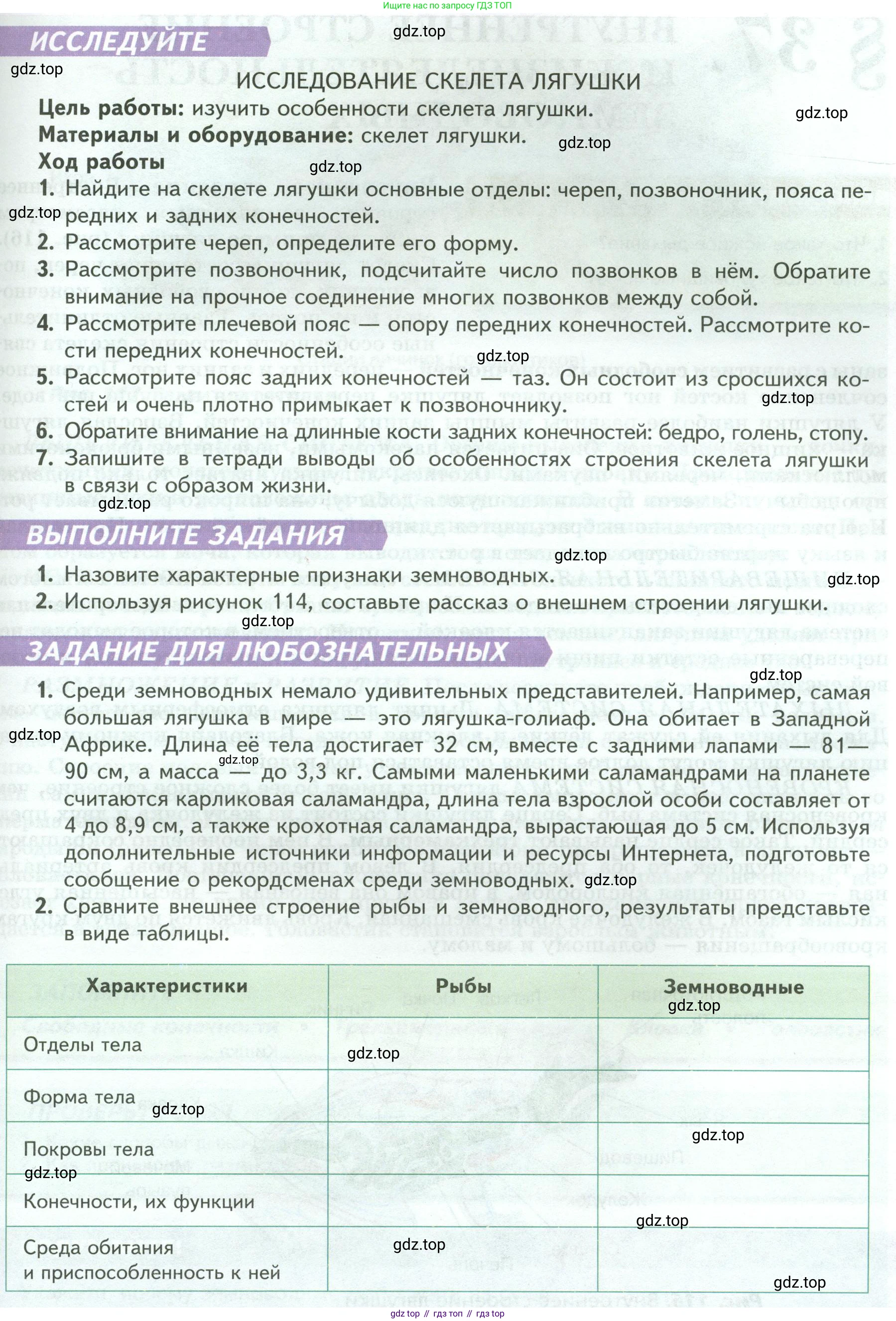 Биология, 8 класс Учебник, авторы: Пасечник Владимир Васильевич, Суматохин Сергей Витальевич, Гапонюк Зоя Георгиевна, издательство Просвещение, Москва, 2023, белого цвета, страница 162, Условие (продолжение 2)
