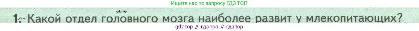 ГДЗ Биология, 8 класс Учебник, авторы: Пасечник Владимир Васильевич, Суматохин Сергей Витальевич, Гапонюк Зоя Георгиевна, издательство Просвещение, Москва, 2023, белого цвета, страница 205, номер 1, Условие