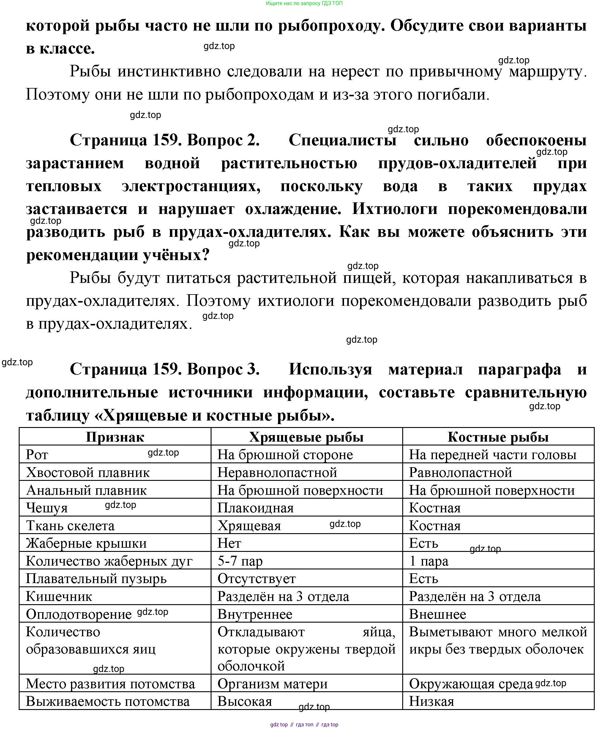 ГДЗ Биология, 8 класс Учебник, авторы: Пасечник Владимир Васильевич, Суматохин Сергей Витальевич, Гапонюк Зоя Георгиевна, издательство Просвещение, Москва, 2023, белого цвета, страница 158, Решение (продолжение 2)