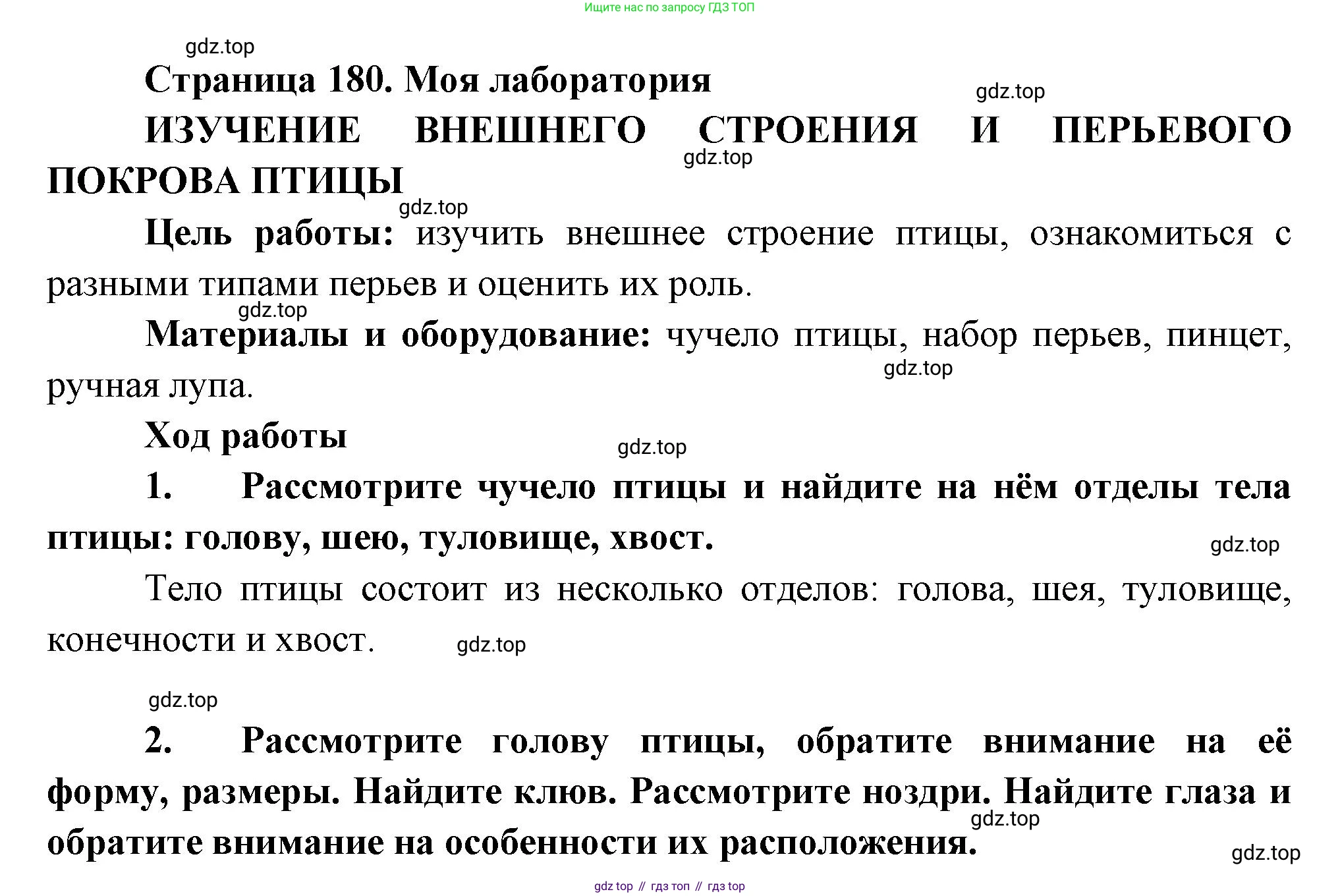 ГДЗ Биология, 8 класс Учебник, авторы: Пасечник Владимир Васильевич, Суматохин Сергей Витальевич, Гапонюк Зоя Георгиевна, издательство Просвещение, Москва, 2023, белого цвета, страница 180, Решение