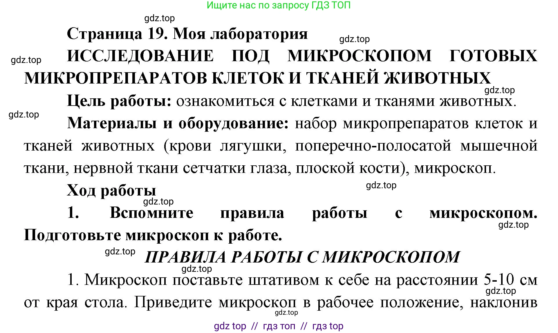 Биология, 8 класс Учебник, авторы: Пасечник Владимир Васильевич, Суматохин Сергей Витальевич, Гапонюк Зоя Георгиевна, издательство Просвещение, Москва, 2023, белого цвета, страница 19, Решение 2