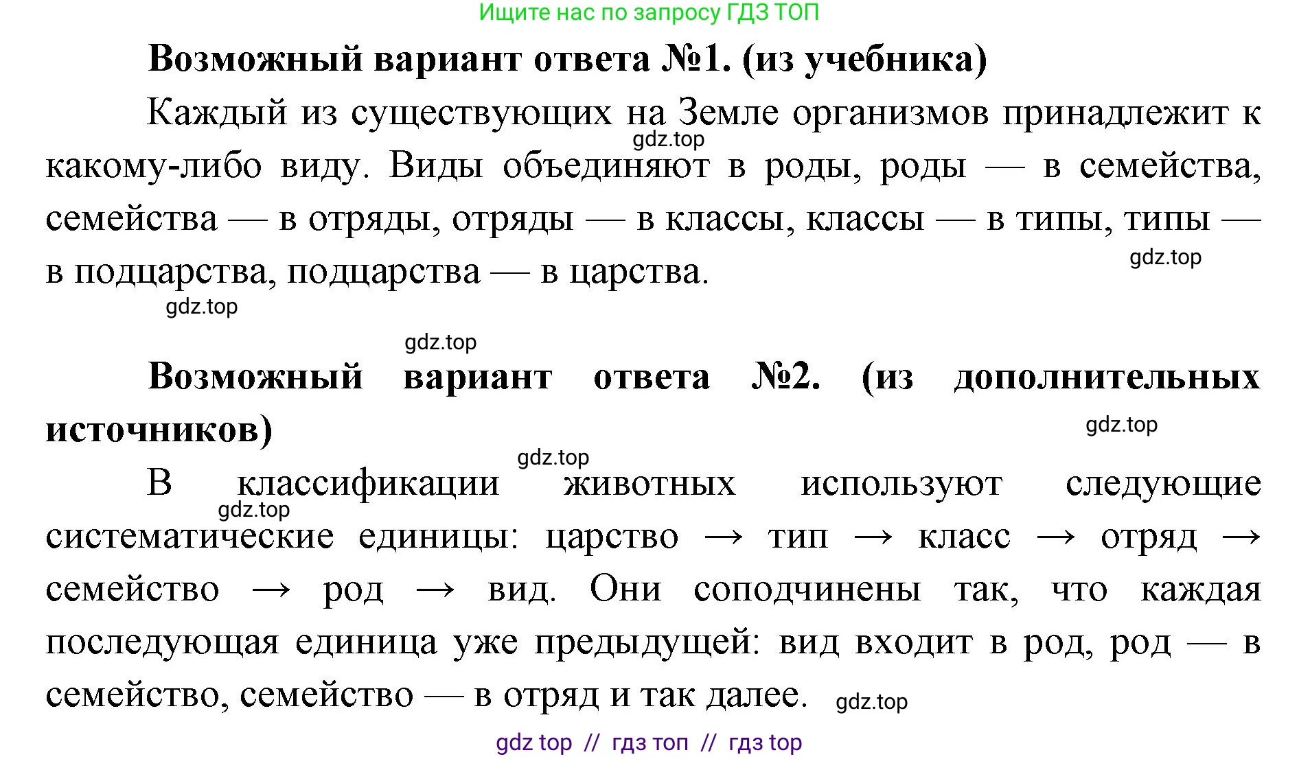 Биология, 8 класс Учебник, авторы: Пасечник Владимир Васильевич, Суматохин Сергей Витальевич, Гапонюк Зоя Георгиевна, издательство Просвещение, Москва, 2023, белого цвета, страница 61, номер 3, Решение 2 (продолжение 2)