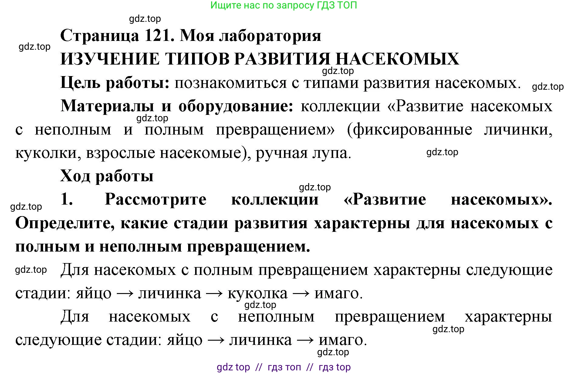 Биология, 8 класс Учебник, авторы: Пасечник Владимир Васильевич, Суматохин Сергей Витальевич, Гапонюк Зоя Георгиевна, издательство Просвещение, Москва, 2023, белого цвета, страница 121, Решение 2
