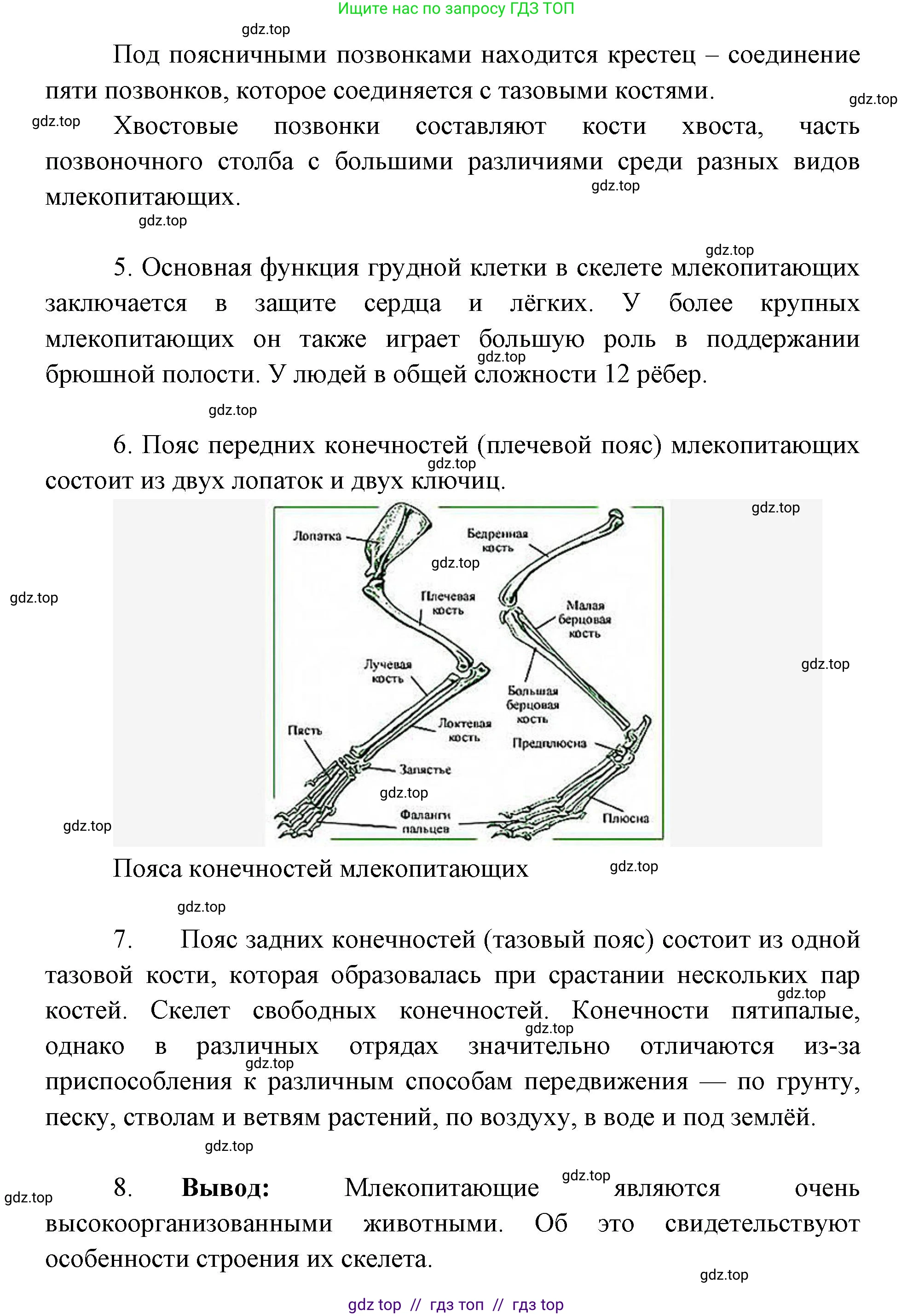 Биология, 8 класс Учебник, авторы: Пасечник Владимир Васильевич, Суматохин Сергей Витальевич, Гапонюк Зоя Георгиевна, издательство Просвещение, Москва, 2023, белого цвета, страница 201, Решение 2 (продолжение 4)