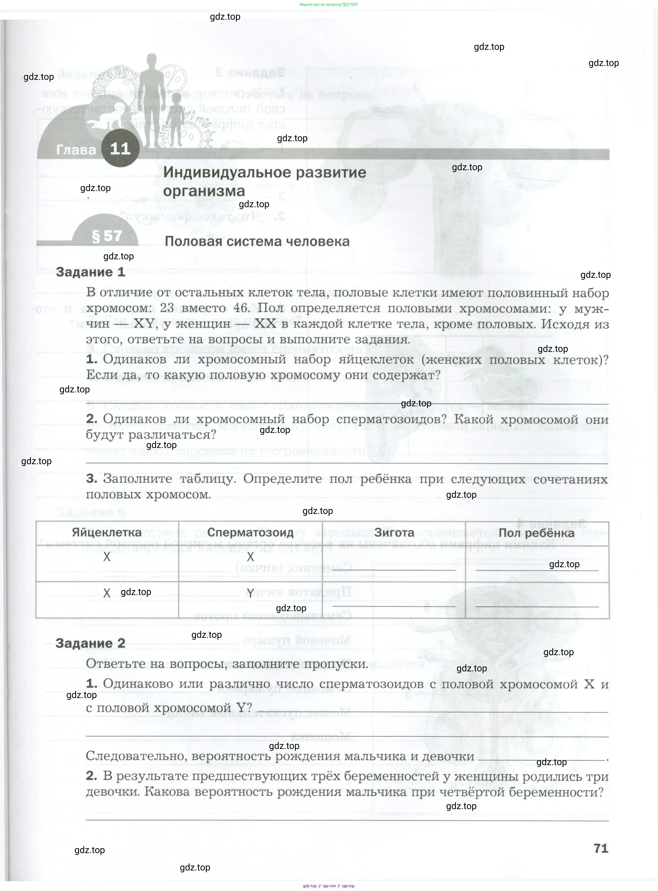 Биология, 9 класс рабочая тетрадь, авторы: Драгомилов Александр Григорьевич, Маш Реми Давидович, издательство Просвещение, Москва, 2021, красного цвета, Часть 1, страница 71