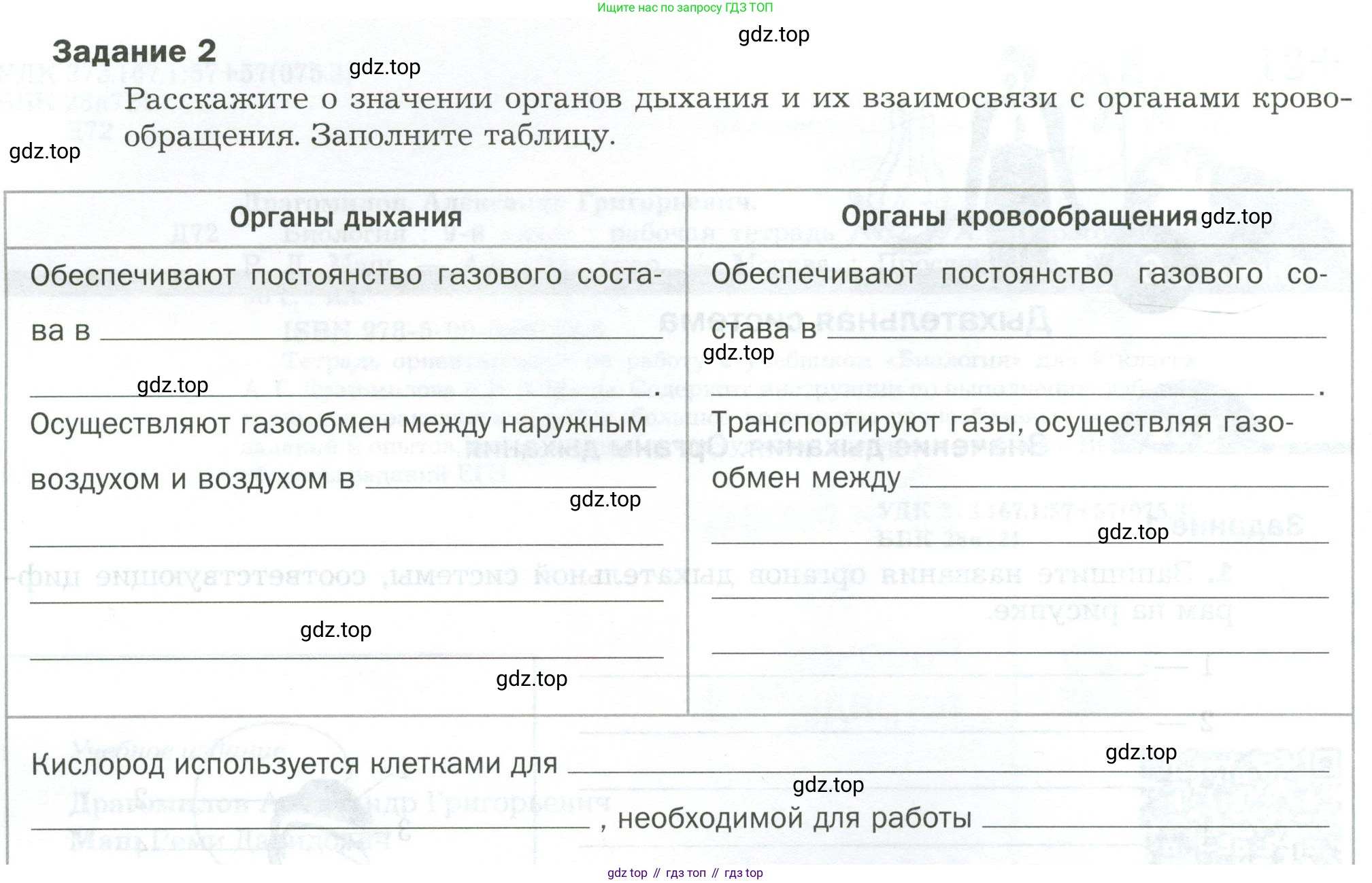 Биология, 9 класс рабочая тетрадь, авторы: Драгомилов Александр Григорьевич, Маш Реми Давидович, издательство Просвещение, Москва, 2021, красного цвета, Часть 2, страница 4, Условие