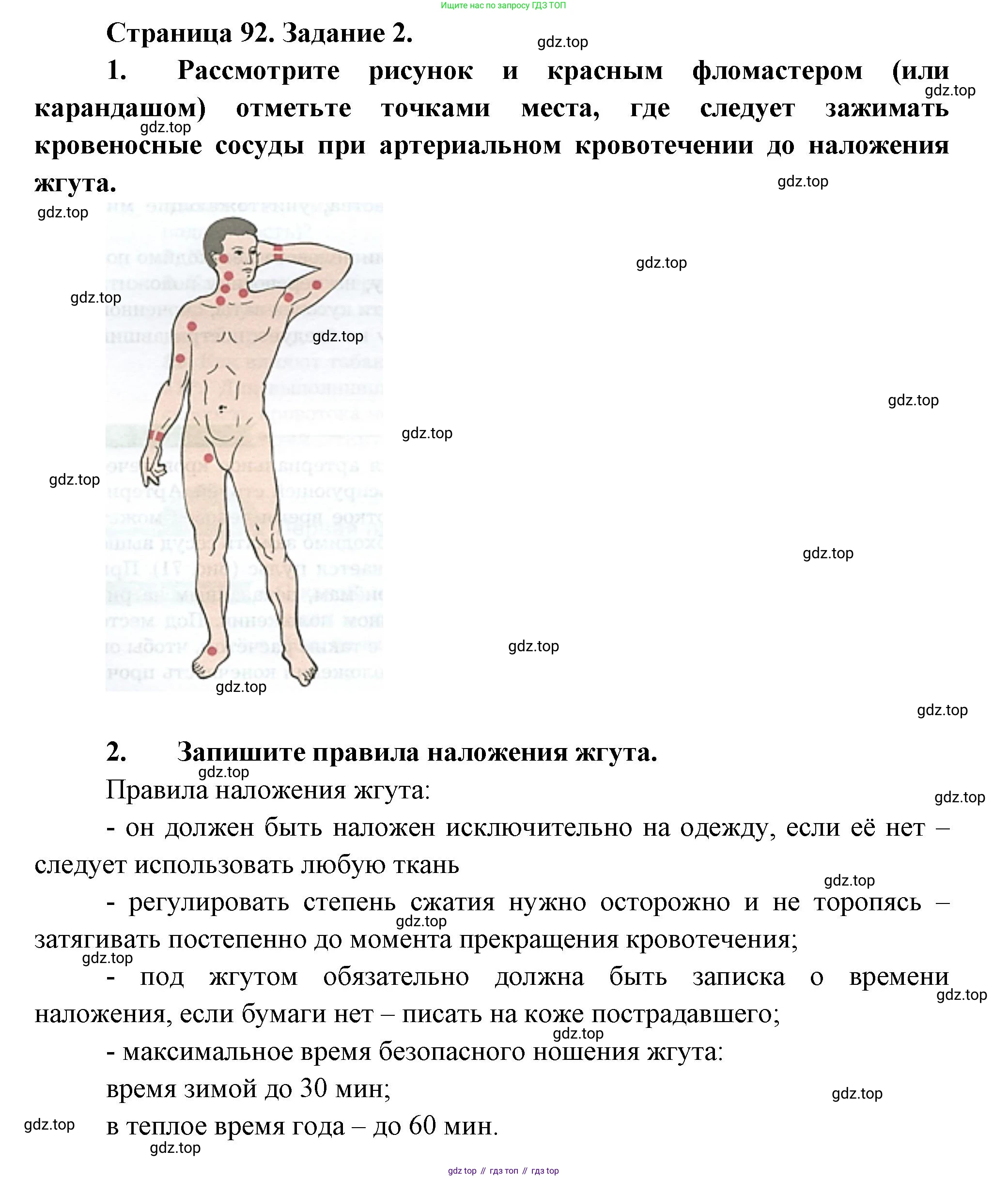 Биология, 9 класс рабочая тетрадь, авторы: Драгомилов Александр Григорьевич, Маш Реми Давидович, издательство Просвещение, Москва, 2021, красного цвета, Часть 1, страница 92, Решение