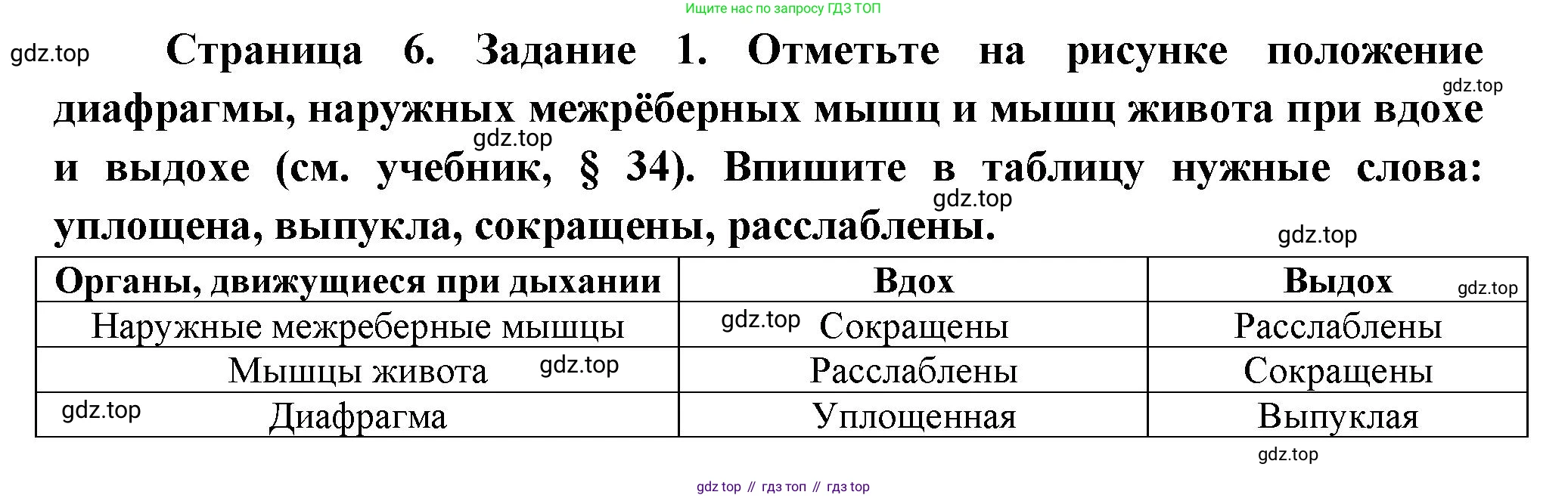 Биология, 9 класс рабочая тетрадь, авторы: Драгомилов Александр Григорьевич, Маш Реми Давидович, издательство Просвещение, Москва, 2021, красного цвета, Часть 2, страница 6, Решение