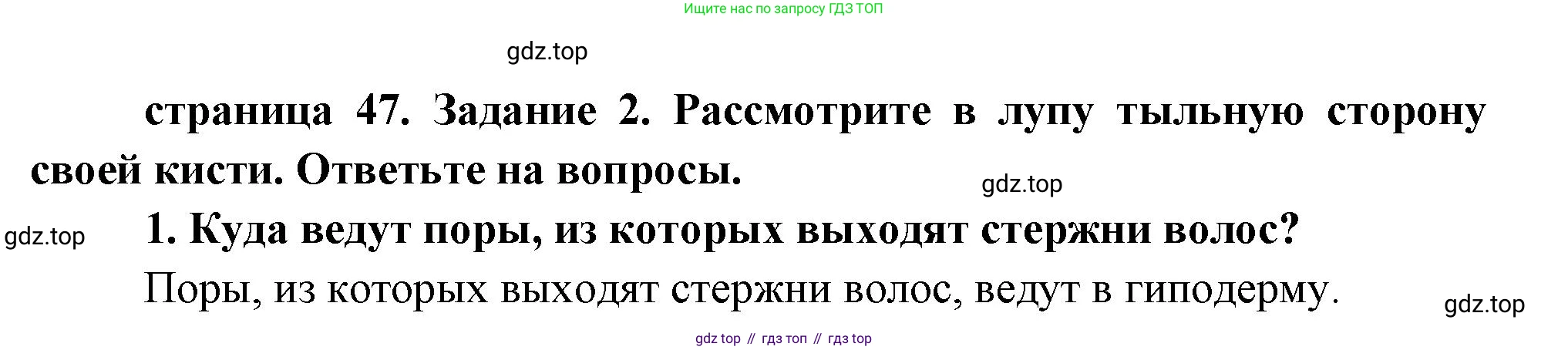 Биология, 9 класс рабочая тетрадь, авторы: Драгомилов Александр Григорьевич, Маш Реми Давидович, издательство Просвещение, Москва, 2021, красного цвета, Часть 2, страница 47, Решение