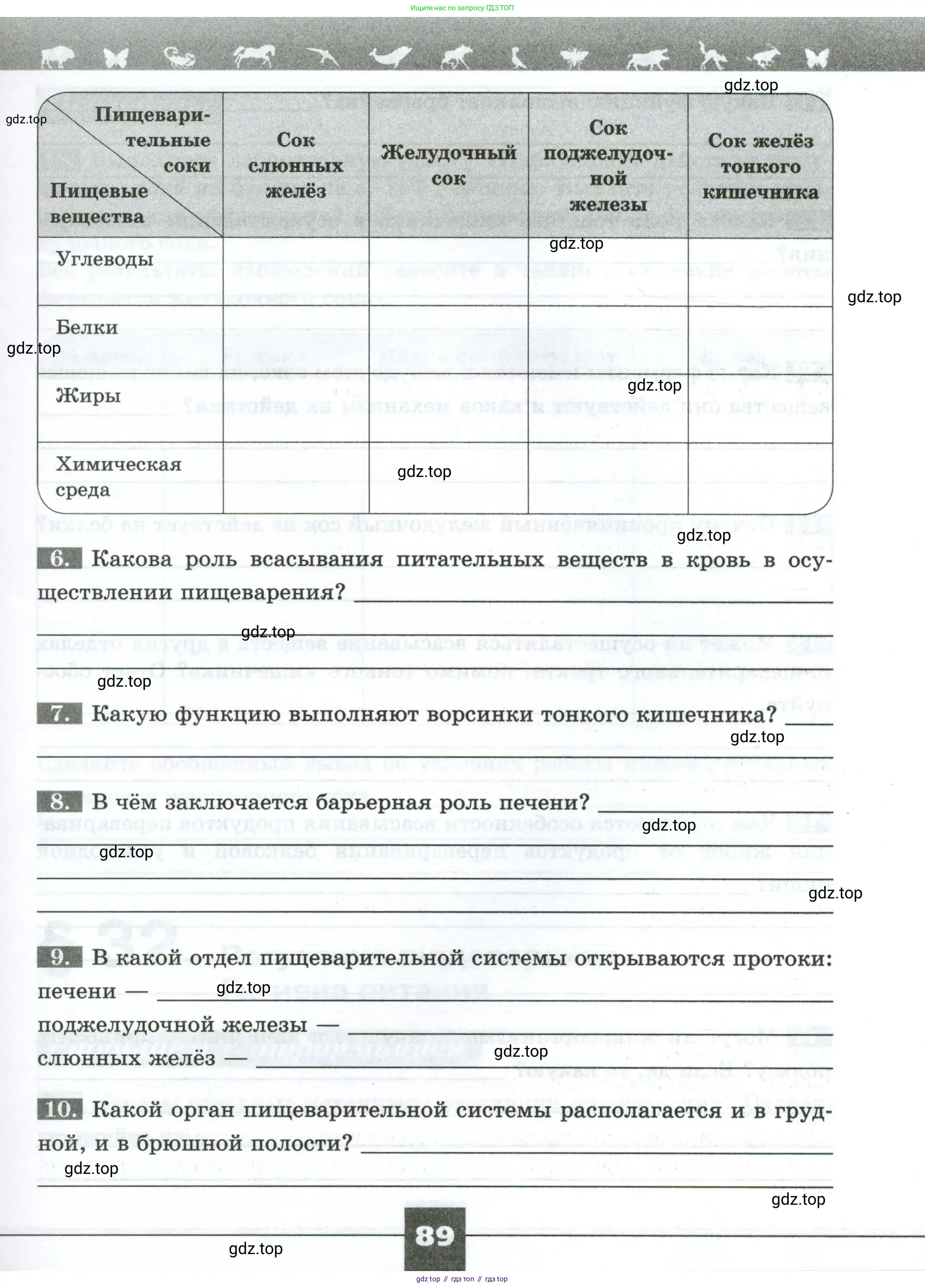 Биология, 9 класс рабочая тетрадь, авторы: Пасечник Владимир Васильевич, Швецов Глеб Геннадьевич, издательство Просвещение, Москва, 2023, розового цвета, страница 89