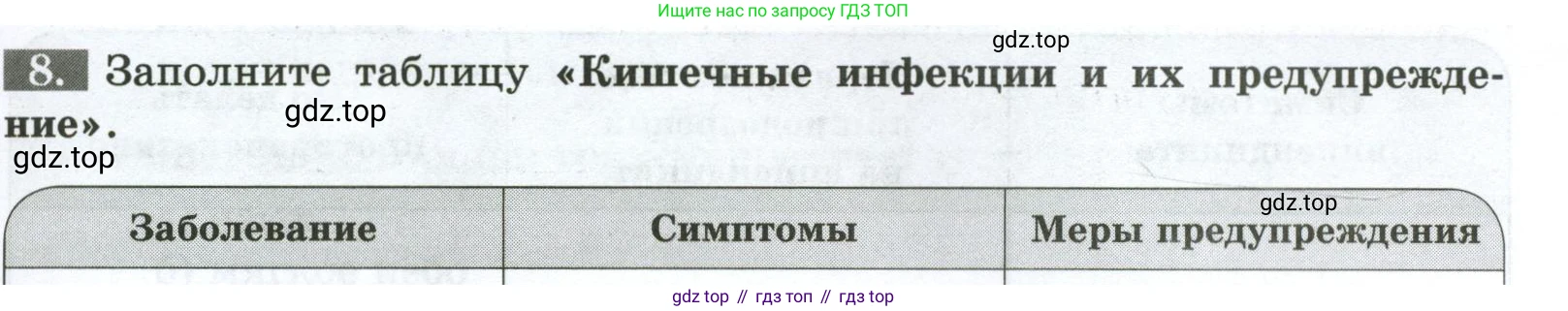 Биология, 9 класс рабочая тетрадь, авторы: Пасечник Владимир Васильевич, Швецов Глеб Геннадьевич, издательство Просвещение, Москва, 2023, розового цвета, страница 93, номер 8, Условие