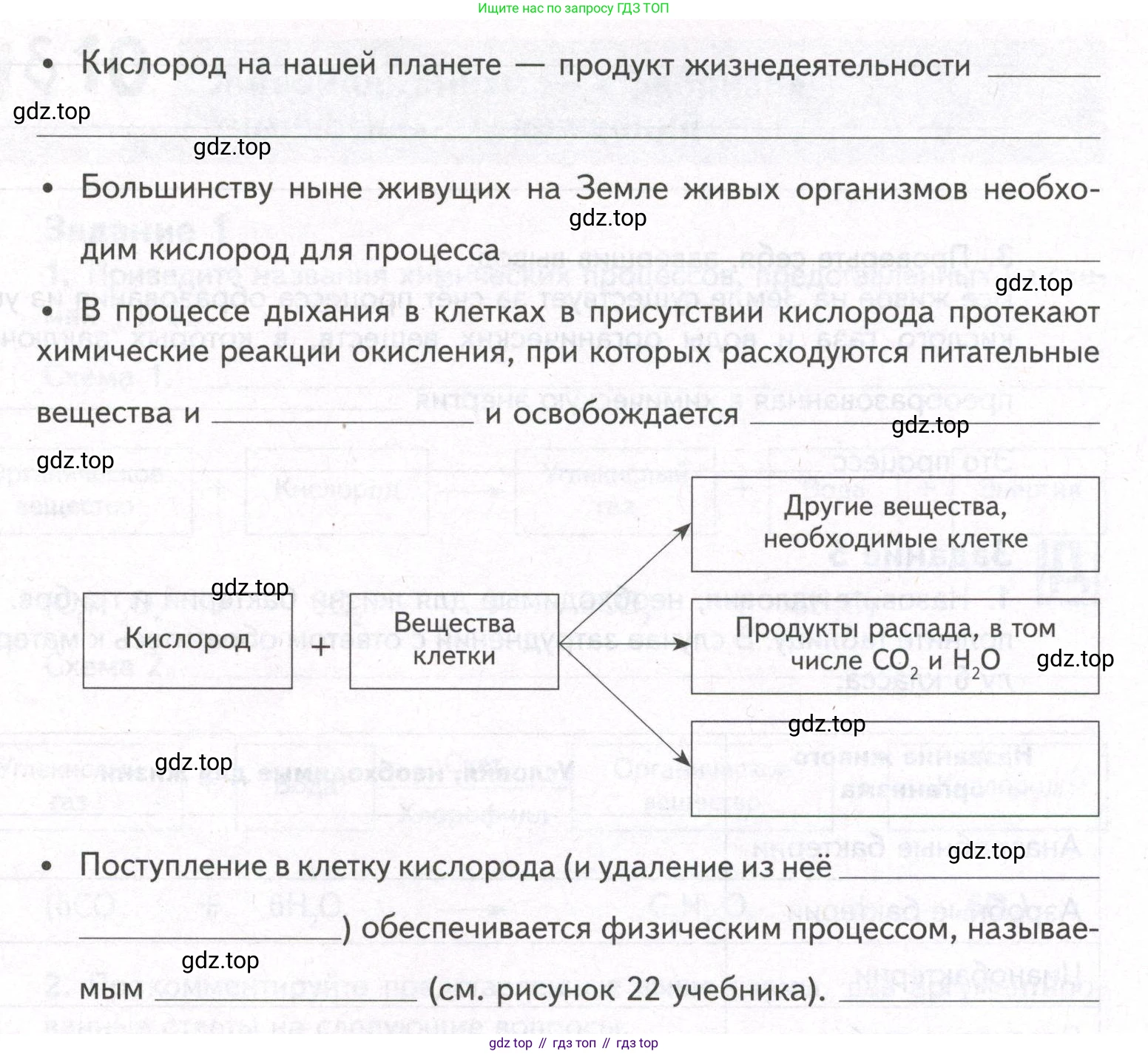 ГДЗ Биология, 9 класс рабочая тетрадь, автор: Сухова Тамара Сергеевна, издательство Просвещение, Москва, 2021, Часть 1, страница 28, номер 3, Условие (продолжение 2)
