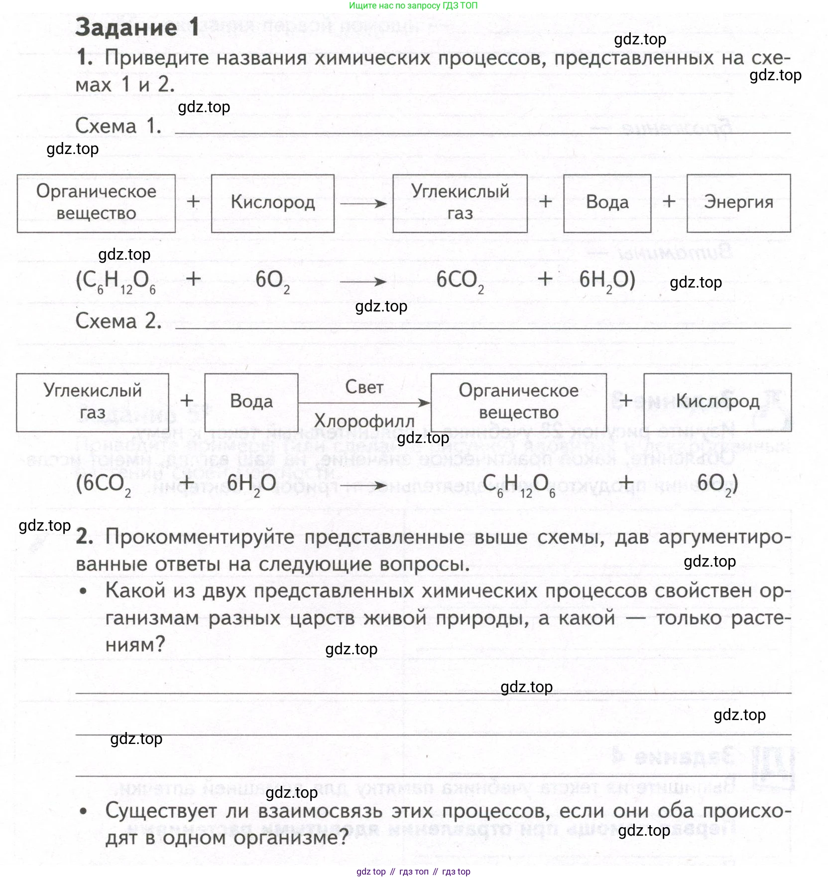 ГДЗ Биология, 9 класс рабочая тетрадь, автор: Сухова Тамара Сергеевна, издательство Просвещение, Москва, 2021, Часть 1, страница 31, номер 1, Условие