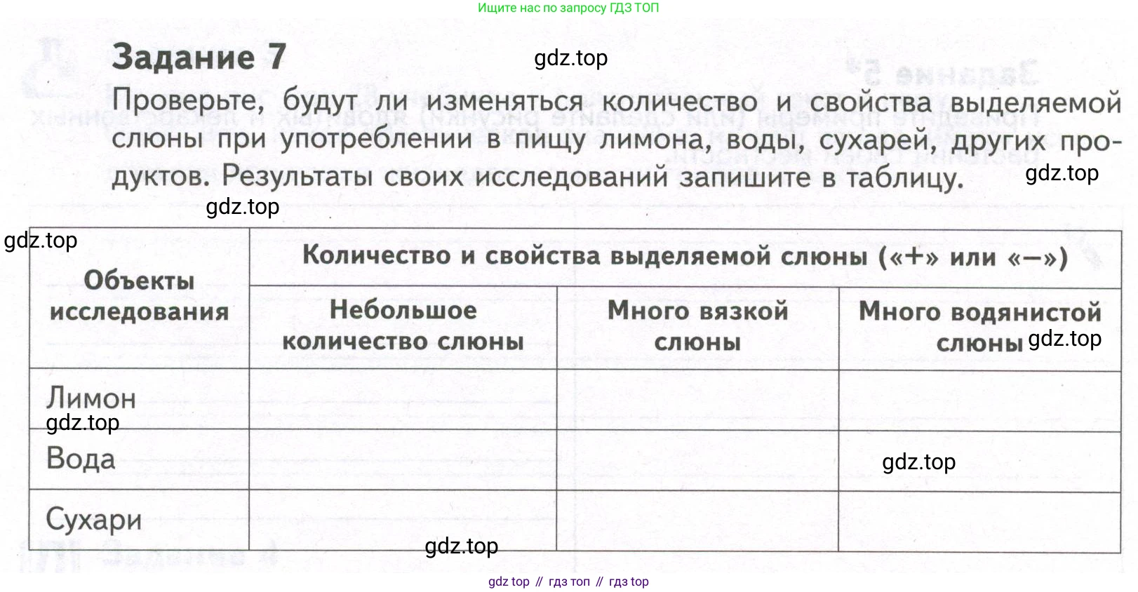 ГДЗ Биология, 9 класс рабочая тетрадь, автор: Сухова Тамара Сергеевна, издательство Просвещение, Москва, 2021, Часть 1, страница 34, номер 7, Условие